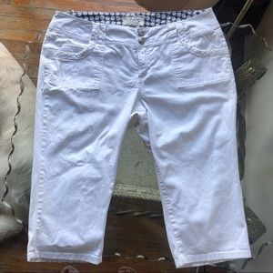 Cotton ong bermuda shorts